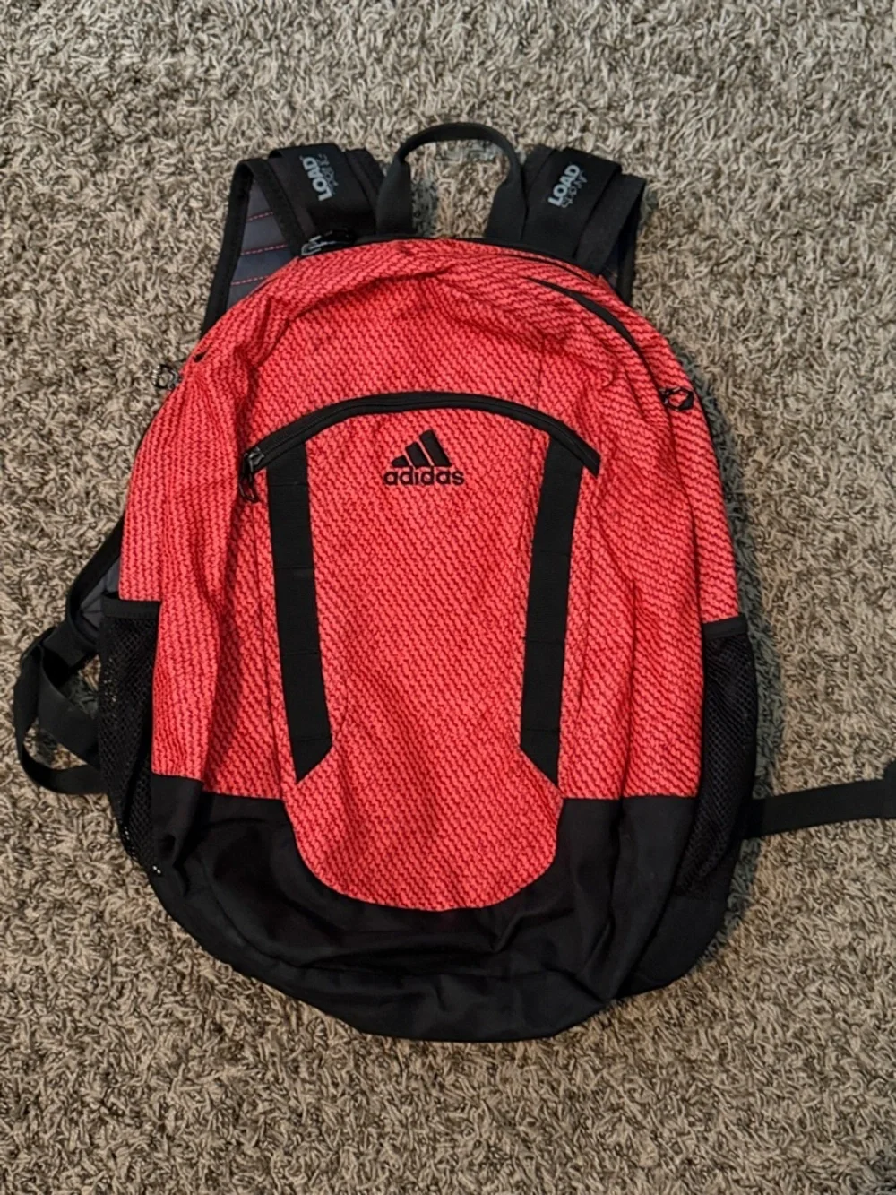 adidas Red and Black Everyday Backpack